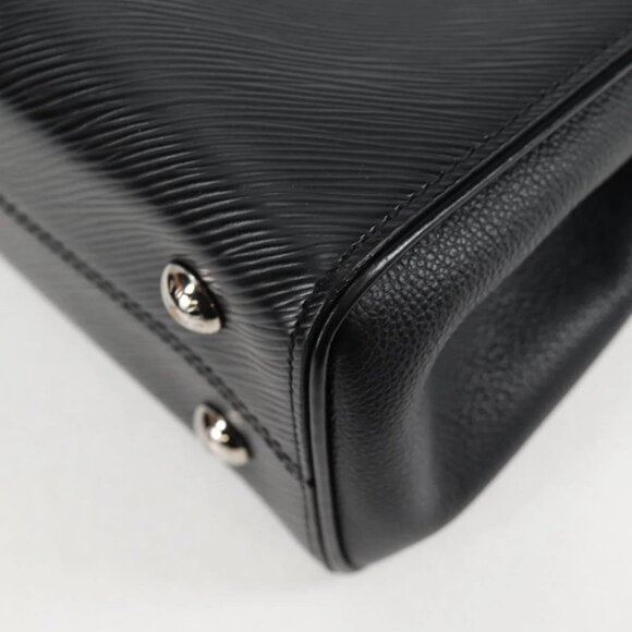 LOUIS VUITTON Epi Grunel Tote PM Tote Bag Black M57680 LV Auth ki5827M - Picture 4 of 16